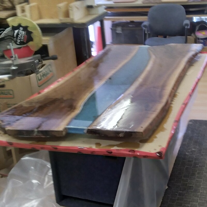 Epoxy River Table Top